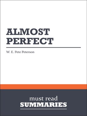 cover image of Almost Perfect - W. E. Pete Peterson